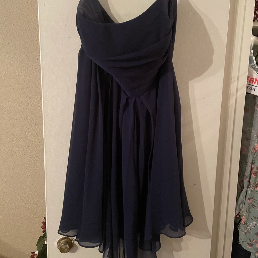 Strapless David’s Bridal Dress